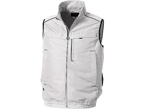 【お取り寄せ】アルトコーポレーション パワーファン空調服セット 横ファンベスト シルバー 5L PFSKU92320-K30 ファン付きウェア スターターセット ファン付きウェア ユニフォーム|JET PRICE