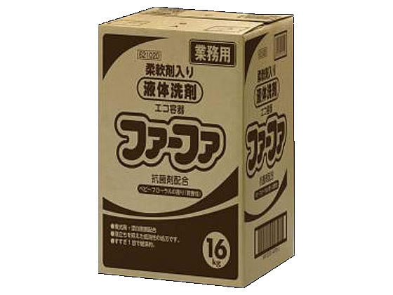 【お取り寄せ】NSファーファJ ファーファ 柔軟剤入り 液体洗剤 業務用 エコ容器 1｜JET PRICE