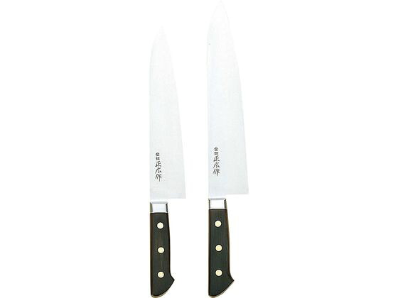 【お取り寄せ】正広 日本鋼口金付 牛刀 180mm 13010 牛刀包丁 専門包丁 ナイフ 厨房 キッチン
