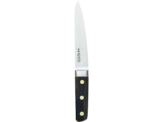 【お取り寄せ】正広 日本鋼口金付 骨透 丸 150mm 13008 骨切包丁 専門包丁 ナイフ 厨房 キッチン