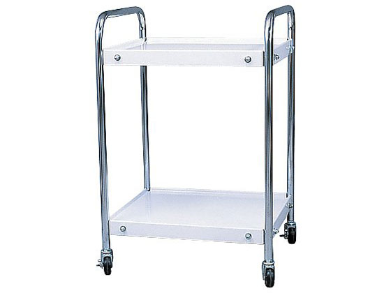 【お取り寄せ】アズワン ホスピタルワゴン(2段)500×400×730mm WD-2-50 多目的ワゴン カート ワゴン 医療用運搬 搬送 看護 医療