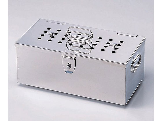 【お取り寄せ】アズワン 角型無菌化カスト(フタ・底開閉式)300×120×75粍 KK-2