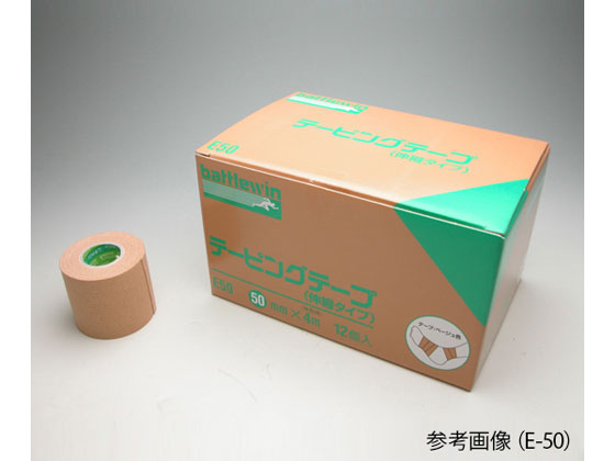 【お取り寄せ】ニチバン テーピングテープ[伸縮] 12巻入 E-50