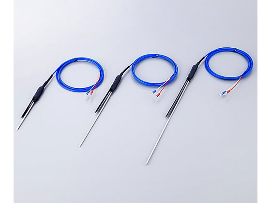【お取り寄せ】アズワン K熱電対(カクテルドレス型・テフロン(R)覆いかぶせる)φ3.6×L200 FK200 検知器 熱電対 体温 湿度 価値付ける器 計り器