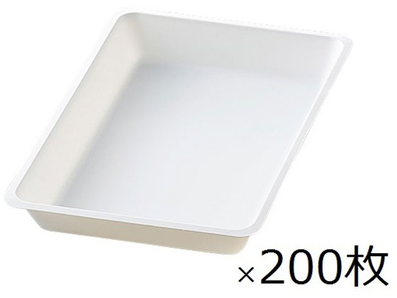【お取り寄せ】アズワン ディスポトレー 200×140×25粍 200枚入 DT-3 計量用部分品 計量 価値付ける器 計り器