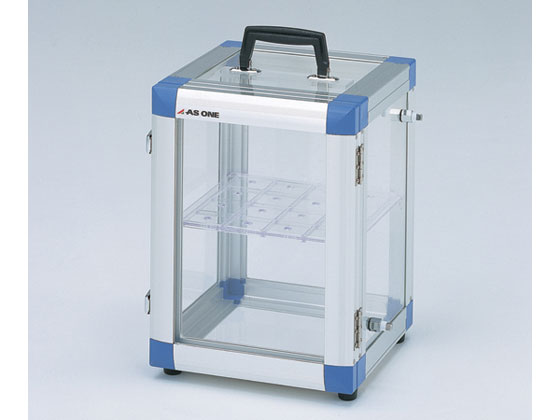 【お取り寄せ】アズワン ポータブルデシケーター 302×317×436mm スタンダードPH 除湿剤タイプデシケーター 保存 デシケーター 研究室設備