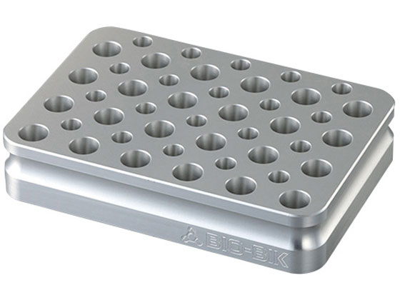 【お取り寄せ】アズワン アルミブロック(オンアイス) ABR-24W アルミビーズ ブロック 加熱 冷却機器 実験室用備品