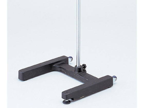 【お取り寄せ】アズワン スタンド アジャスター付 ブラック 330×305mm ST-300C 撹拌機 撹拌 実験室用備品