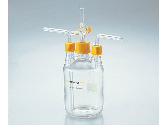 【お取り寄せ】ザルトリウス 落とし穴3口瓶 500mL 16610 落とし穴 懸け隔てる 試験室用備え付け