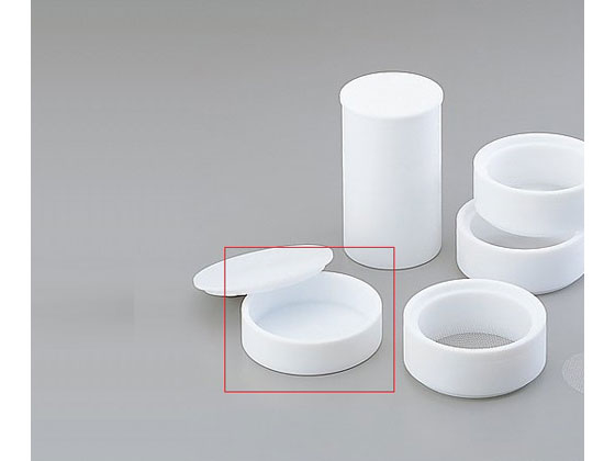 【お取り寄せ】アズワン フッ素樹脂製ふるいφ75受け皿 φ75受皿 ふるい 分離 実験室用備品