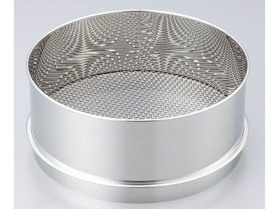 【お取り寄せ】サンポー ステンレスふるい φ300×100mm 75μm ふるい 分離 実験室用備品