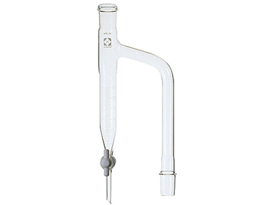 【お取り寄せ】柴田科学 SPC水分定量受器 PTFEコック付 25mL 032020-25 ガラス製品 実験用小物 機材