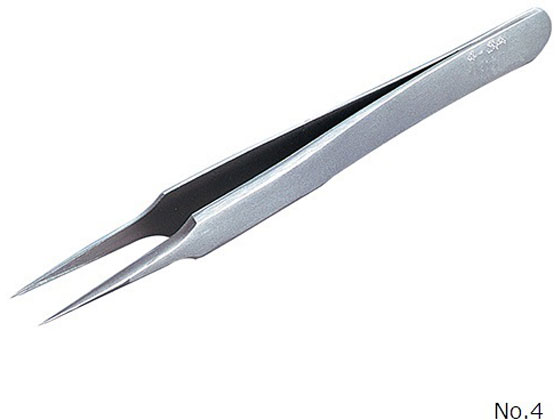 【お取り寄せ】RUBIS MEISTER ピンセット AXAL No.4 4-AXAL ピンセット 精密ピンセット 実験用小物 機材