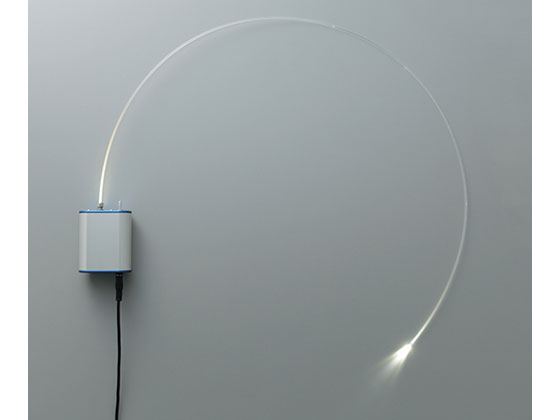 【お取り寄せ】アズワン LEDライト 極細ファイバー照明 FIBER-2.5 光源 照明 拡大鏡 スコープ 実験用小物 機材