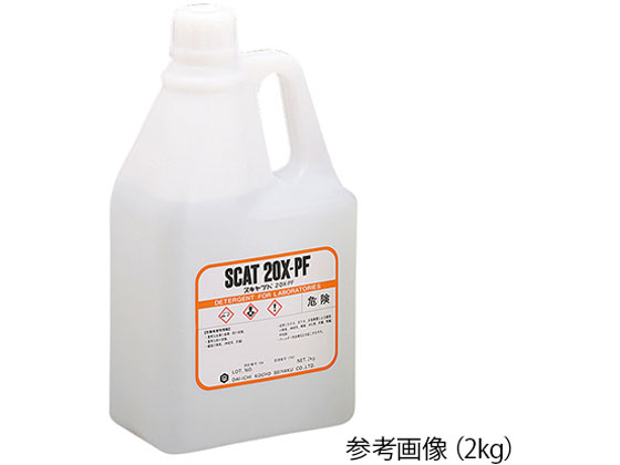 【お取り寄せ】アズワン 液体洗浄剤 スキャット(R)アルカリ性・無リン 5kg 20X-PF