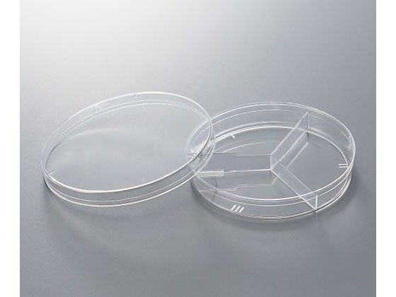 【お取り寄せ】VWR 分割シャーレ 3分割 500枚入 25384-306 シャーレ ガラス容器 計量器