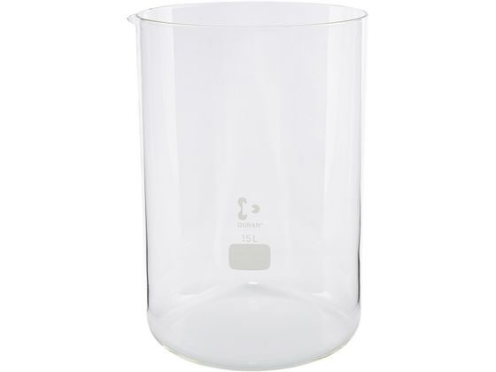 【お取り寄せ】SCHOTT DURAN 厚手ビーカー 15L 211318806 ビーカー 計量カップ コップ ガラス容器 計量器｜JET PRICE