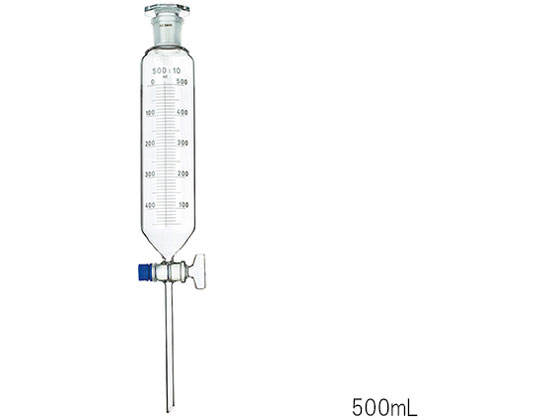 【お取り寄せ】SIMAX 円筒分液ロート 50mL 2398 50 漏斗 ロート じょうご ガラス容器 計量器