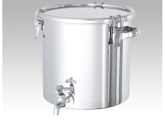 【お取り寄せ】日東金属工業 蛇口付容器 20L CTH-W-30 タンク 金属製 金属容器 計量器