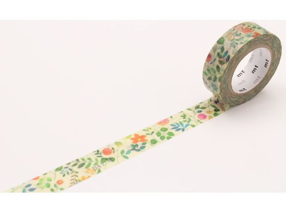 楽天市場】mt ex Flower dark blue 15mm x 10m マスキングテープ