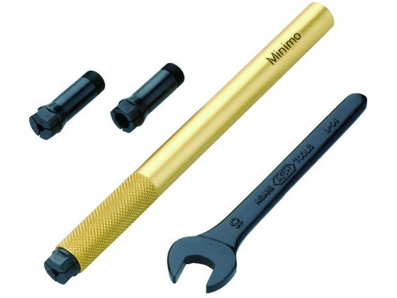 【お取り寄せ】ミニモ 丸用ハンドホルダーセット PA5501 砥石 研削研磨用品 作業用品 工具