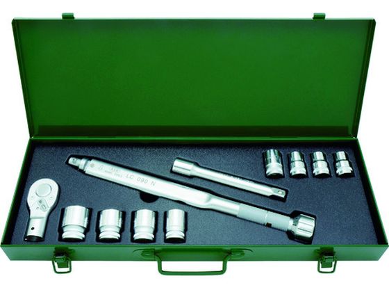 【お取り寄せ】ASH トルクレンチソケットセットLC090N+12-27mm LCV3000 工具セット 単品 工具 延長コード 作業｜JET PRICE