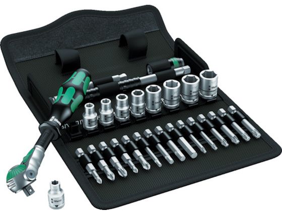 【お取り寄せ】Wera 8100SA9 サイクロップラチェット「スピード」セット 1/4 004019 ソケット ソケットレンチ 作業用品 工具