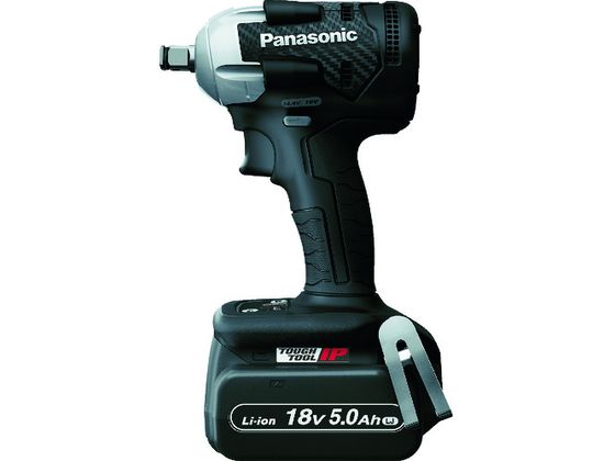 【お取り寄せ】Panasonic デュアル 充電インパクトレンチ 18V5.0Ahセット 黒 EZ75A8LJ2G-B インパクトレンチ 電動工具 油圧工具 作業用品 工具