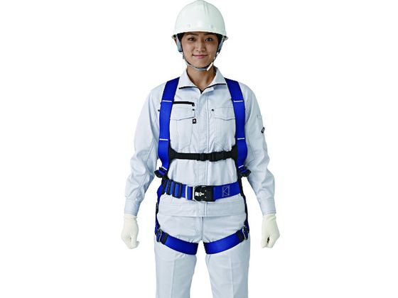 【お取り寄せ】タニザワ 墜落制止用器具 フルハーネス 凛 575A-OT2-B 墜落制止用器具 安全保護具 作業