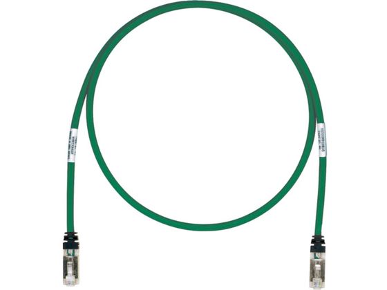 【お取り寄せ】パンドウイット CAT6A／CAT6 遮蔽物パッチコード 40m 緑 STP6X40MGR STP6X40MGR ＬＡＮ生産物 電話線 有線テレビ 灯し火原料品 生み出すこと工業装置 やり方装置 物の具