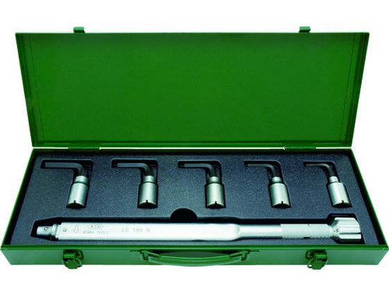 【お取り寄せ】ASH トルクレンチ六角棒スパナヘッドセット LC180N+6-14mm LCX4000 工具セット 単品 工具 延長コード 作業