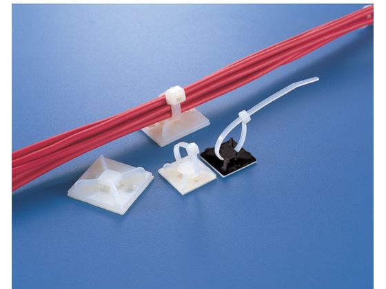 【お取り寄せ】ヘラマンタイトン インシュロック マウントベース (100個入) MB5A 結束バンド 結束工具 固定具 電気材料 生産加工用品 作業用品 工具