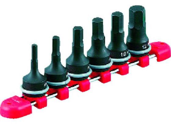 【お取り寄せ】KTC 9.5sq.インパクトレンチ用ヘキサゴンレンチセット[6コ組] TBTP306P ソケット ソケットレンチ 作業用品 工具｜JET PRICE 8,688円