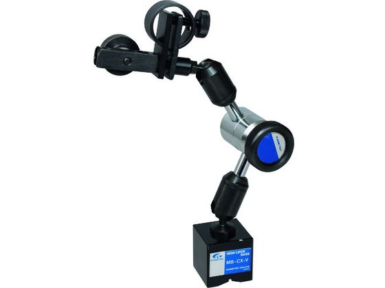 【お取り寄せ】カネテック ハイロックミニベース MB-CX-V マグネットスタンド マグネット用品 マグネット工具 生産加工用品 作業用品 工具