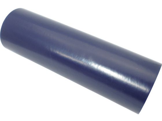 【お取り寄せ】金属板用表面保護フィルム 0.07mm×300mm×100m 水色 安全保護テープ 粘着テープ 梱包