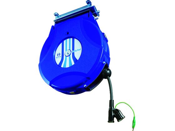 【お取り寄せ】日平 リール コンセントリール 10M 125V・10A(コード引き出し時) HEP-610C-BL 延長コード コードリール 工事用品 作業用品 工具