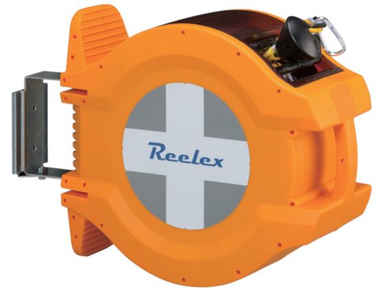 【お取り寄せ】Reelex バリアロープリール(反射トラロープ20m) BRR-1220HL 安全標識 ステッカー 現場 安全 作業 54,567円