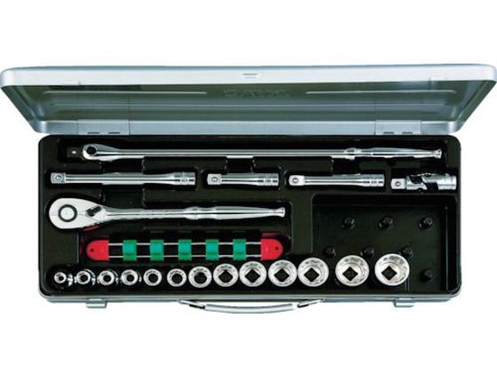 【お取り寄せ】KTC 12.7sq.ソケット鍵仕掛ける[19点] 結核症413X ソケット ソケット鍵 御役目属具 物の具 レンチ・スパナ-締付工具-花・ガーデン・DIY