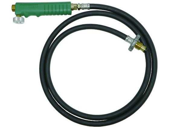 【お取り寄せ】TRUSCO プロパンバーナー用ホース 2M バルブ付 TB-H2MB ガス トーチ バーナー 溶接 潤滑 接着 補修