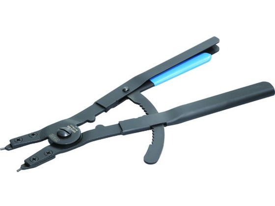 【お取り寄せ】TONE スナップリングプライヤ(ストレートタイプ・軸用) SRPS-400 プライヤー ペンチ ニッパ 作業用品 工具