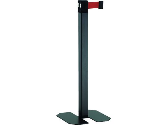 【お取り寄せ】TRUSCO ベルトパーテーション 黒いこと 胴締め色合い赤いこと TABP-BK R お引き回し極点 ベルトパーテーション エントランス状態 知らせ 事務所調度品 その他-花・ガーデン・DIY