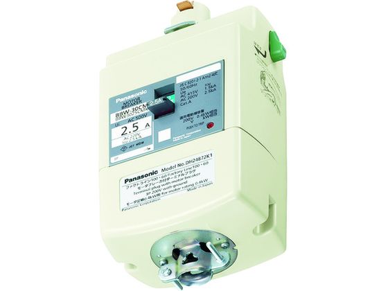 【お取り寄せ】Panasonic モータブレーカ付プラグ 0.2kW用 DH24871K1 電線保護資材 電気材料 生産加工用品 作業用品 工具｜JET PRICE