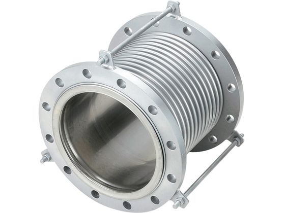 【お取り寄せ】NFK 排気ライン用伸縮管継手 フランジ5K／SS400(接液部SUS) 150A×200L NK-7300 5K-SS400-150A-200L 継手 パイプ 水道 空調配管用工具 作業用品 工具
