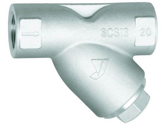 【お取り寄せ】ヨシタケ Y形ストレーナ(80メ) 40A SY-17-80M-40A バルブ 弁 コック 配管材