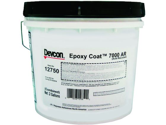 【お取り寄せ】デブコン 耐薬品性裏打ち材 EC7000AR 2gal DV12750 取りつくろう材 取りつくろう剤 貼り付ける剤 坦々たる 貼り付ける 取りつくろう 溶接
