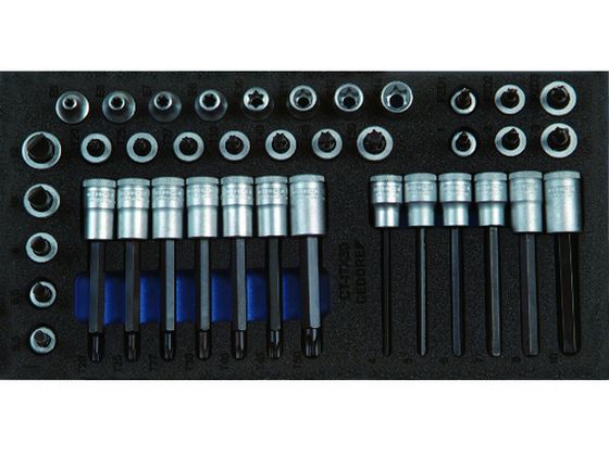 【お取り寄せ】GEDORE ビットソケットセット3／8 1500CT1‐ITX30 2308983 工具セット 作業工具 作業用品 工具
