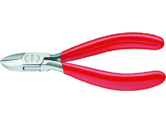 【お取り寄せ】KNIPEX 115mm 精密用ニッパー 115mm 7701-115 ニッパ ペンチ プライヤー 作業用品 工具