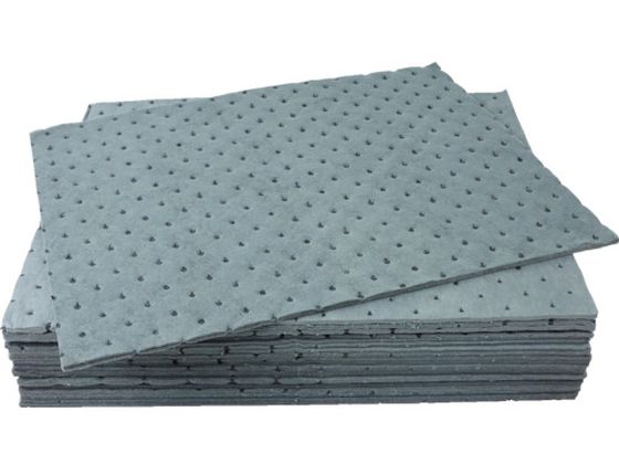 【お取り寄せ】MISM 吸い取る油・水兼用シート 100枚入 309050003 吸収材 清掃用品 オフィス住設用品