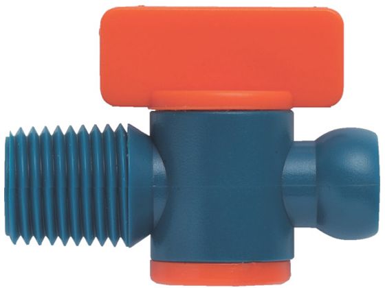 【お取り寄せ】TRUSCO クーラントライナー おねじタイプバルブ サイズ1／2 (10個入) CL-4B02 クーラント用品 切削工具 作業用品 工具