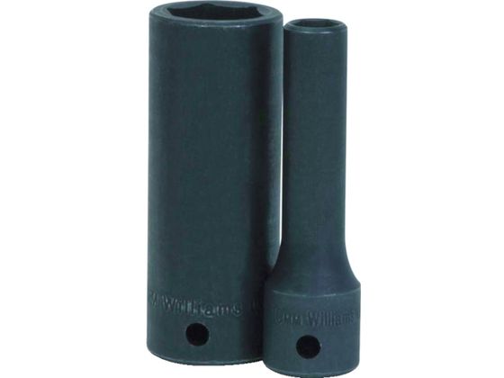 【お取り寄せ】WILLIAMS 1／2ドライブ ディープソケット 6角 35mm インパクト JHW14M-635 ソケット ソケットレンチ 作業用品 工具
